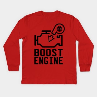 Boost check engine light Kids Long Sleeve T-Shirt